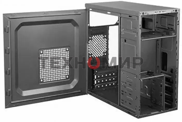 Компьютерный корпус LinkWorld VC-13M071 М0 черный без БП mATX 1x80мм 1x120мм 2xUSB 2.0 audio