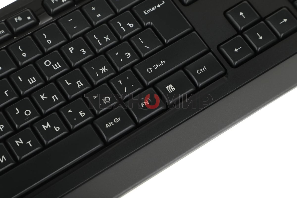 Комплект клавиатура+мышь A4Tech FStyler F1010 проводной, USB, 1600 DPI, чёрный