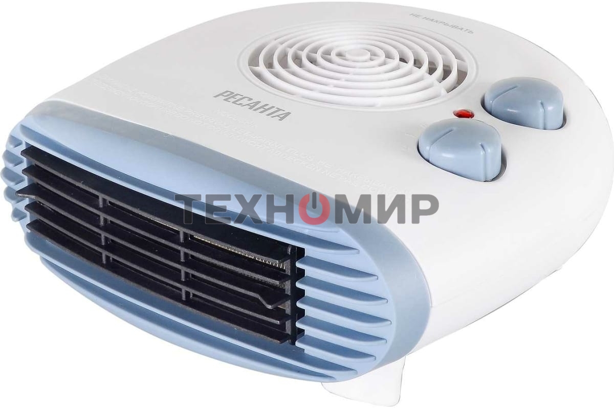 Тепловентилятор Ресанта ТВС-3, белый, 2000 Вт, 20 м2, термостат 67/2/12