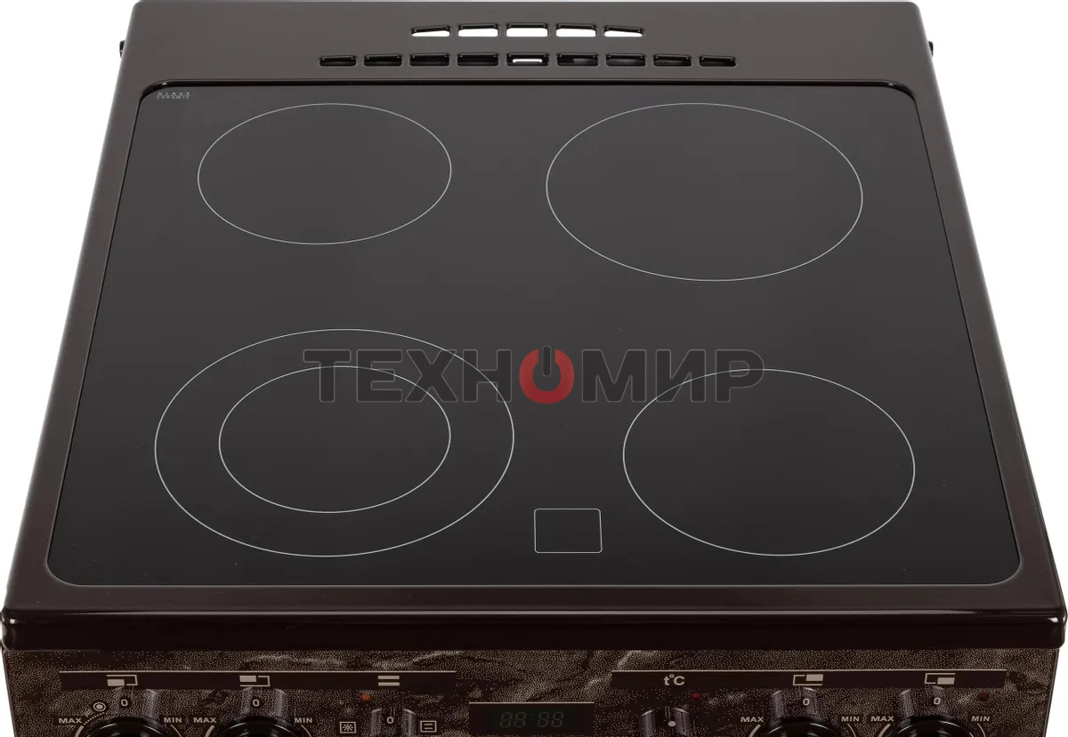 Плита газовая Gefest ПГ 6500-03 0054 коричневый, конфорок 4 шт, духовка 52 л, 60 см x 85 см x 60 см