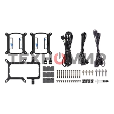 Система жидкостного охлаждения Thermaltake TH360 V2 Ultra ARGb Soc-AM5/AM4/1200/1700/1851 черный 4-pin 25.8dB Al+Cu LCD Ret (CL-W384-PL12SW-A)