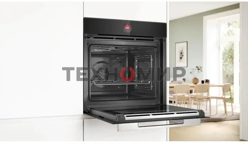 Духовой шкаф встраиваемый электрический Bosch HBG7221B1 черный