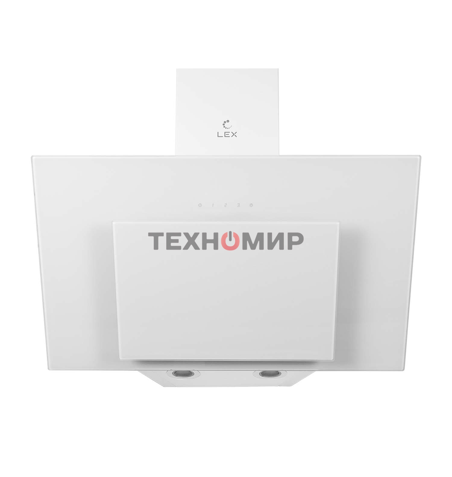Вытяжка каминная LEX MIRA GS 600 белая, 59.5 см, 1000 куб. м/ч, 49 дБ