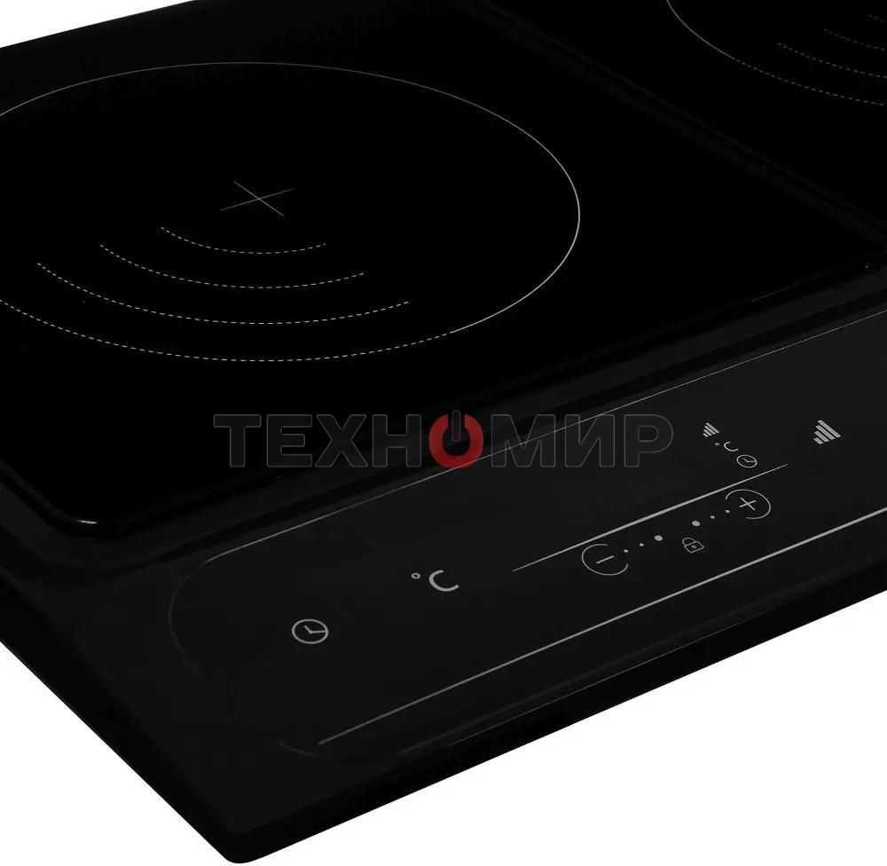 Плита настольная электрическая Hyundai HYC-0107 черный стеклокерамика (настольная)