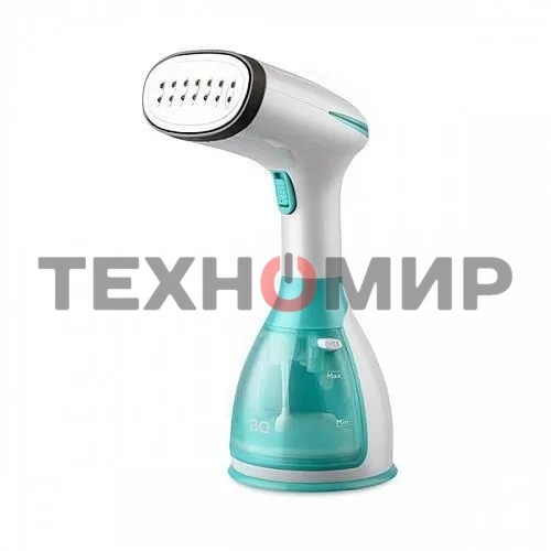 Отпариватель BQ SG1005H белый/бирюзовый, 1500 Вт, 25 г/мин, 280 мл