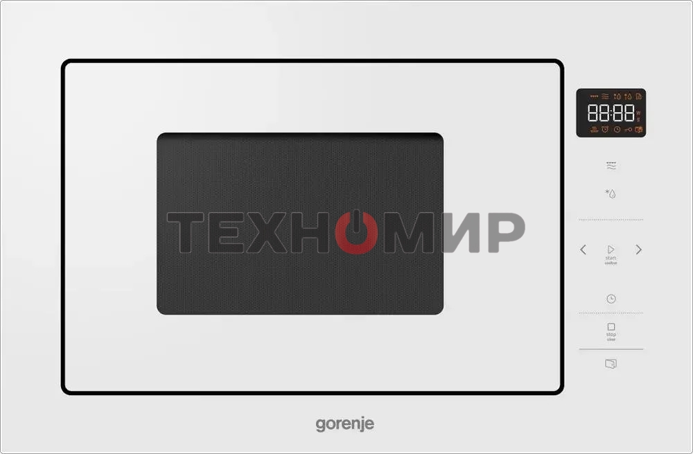 Микроволновая печь Gorenje BM251SG2WG 25 л, 900 Вт, белый (встраиваемая)