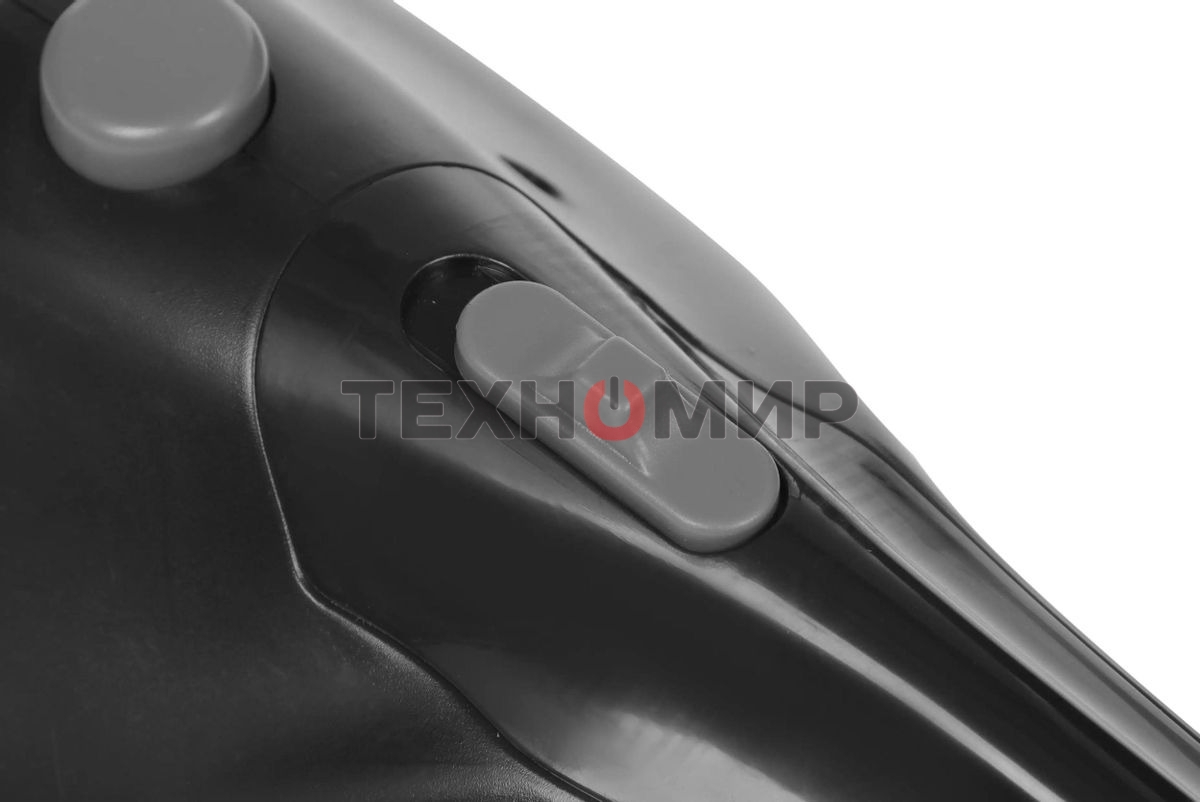 Пылесос ручной Ritmix CVC-003 черный/серый, 70 Вт, уборка сухая, пылесборник контейнер 0.32 л