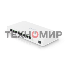 Коммутатор UISP Switch UISP-S PoE-коммутатор, 8х 1G RJ45, 1х SFP, раздача 110 Вт
