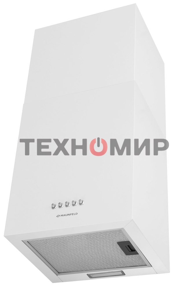 Вытяжка пристенная островная Maunfeld Box Push 40 белый, 40 см, 1000 куб. м/ч, 60 дБ