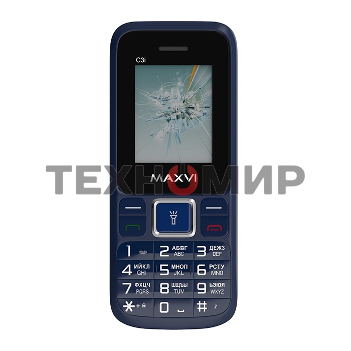 Мобильный телефон Maxvi C3i маренго