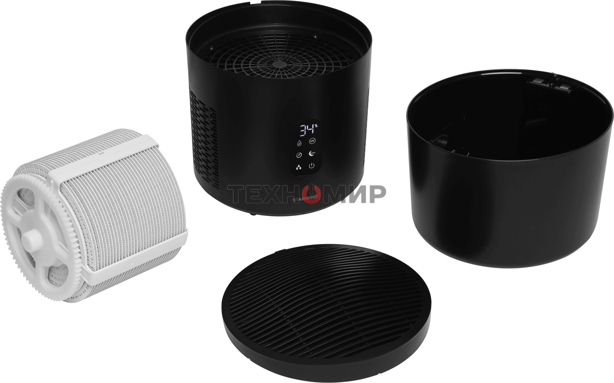 Мойка воздуха Starwind SAW5530 25Вт черный