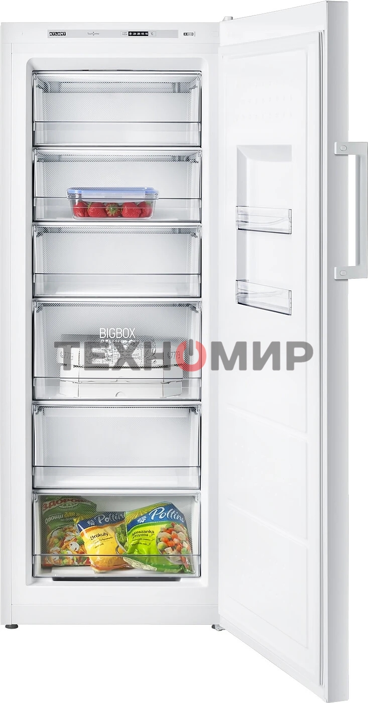 Морозильная камера Atlant M 7603-100 белый, 206л, 6 ящиков