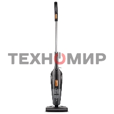Пылесос вертикальный Deerma DX115C черный, питание от сети, 600 Вт, уборка сухая, пылесборник 1.2 л
