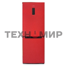 Холодильник Бирюса B-H920NF красный двухкамерный 210/100 л морозилка снизу, No Frost