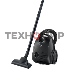 Пылесос Bosch BGBS2LB1 черный, 600 Вт, уборка сухая, пылесборник мешок 3.5 л