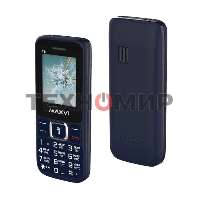 Мобильный телефон Maxvi C3i маренго
