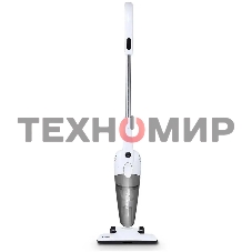 Пылесос вертикальный Deerma DX118C белый/серый, питание от сети, 140 Вт, уборка сухая, пылесборник 1.2 л