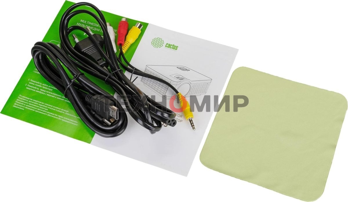 Проектор Cactus 1900 LUMENS CS-PRE.05B.WXGA