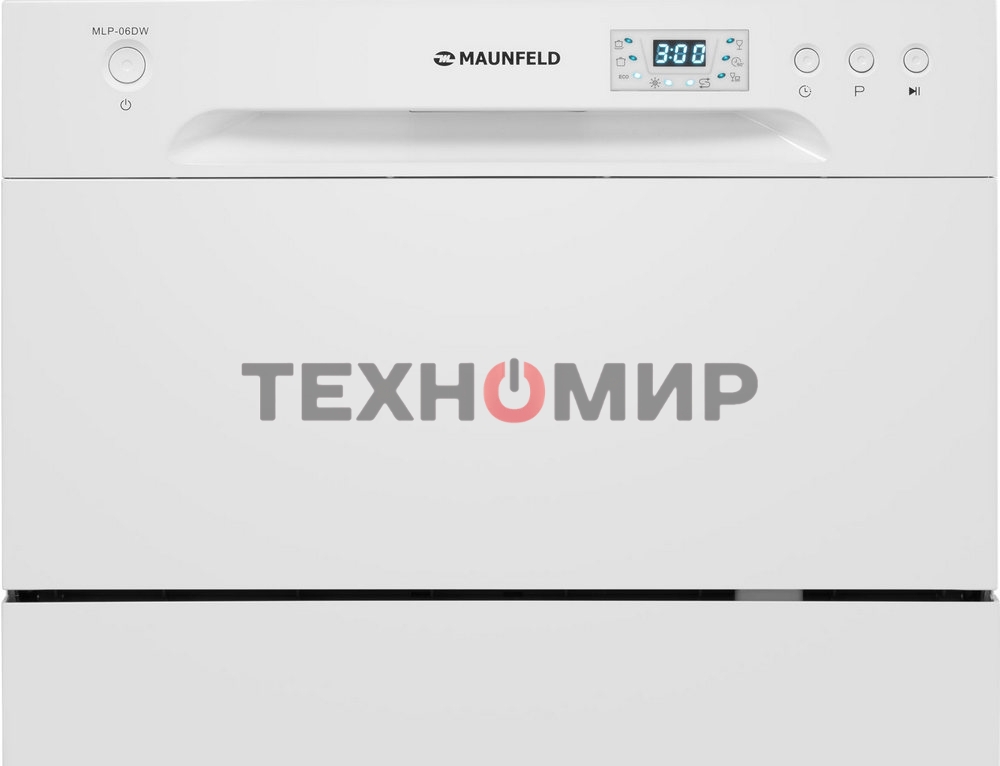 Встраиваемая посудомоечная машина Maunfeld MLP-06DW, белый, 44.8 см, 6 компл., 49 дБ, класс A+