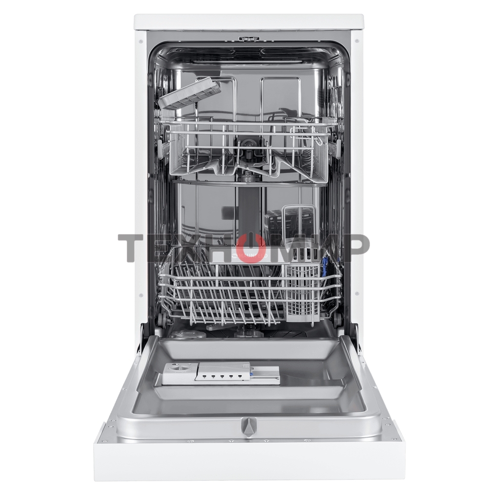 Посудомоечная машина Maunfeld MWF08S, белый, 44.8 см, 9 компл., 49 дБ, класс A+