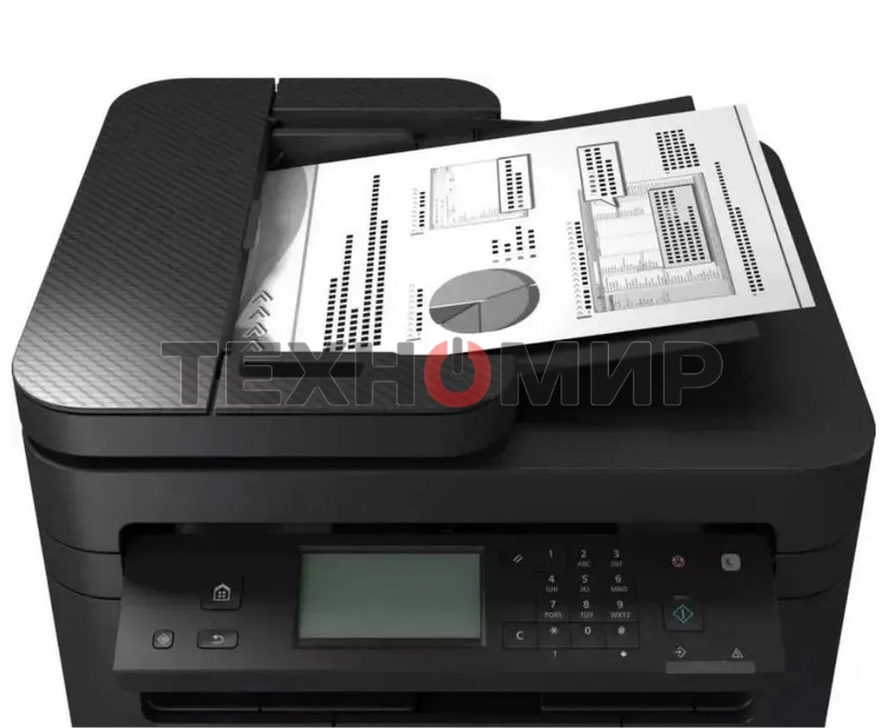 МФУ лазерное Canon i-Sensys MF275dw (5621C001), A4, ч/б, печ. 29 стр/мин., скан. до 20 стр/мин (ч/б) 15 стр/мин (цвет), 2400 x 600 dpi (печать) 600x600dpi (скан.), USB, RJ-45, Wi-Fi, Air Print, Mopria