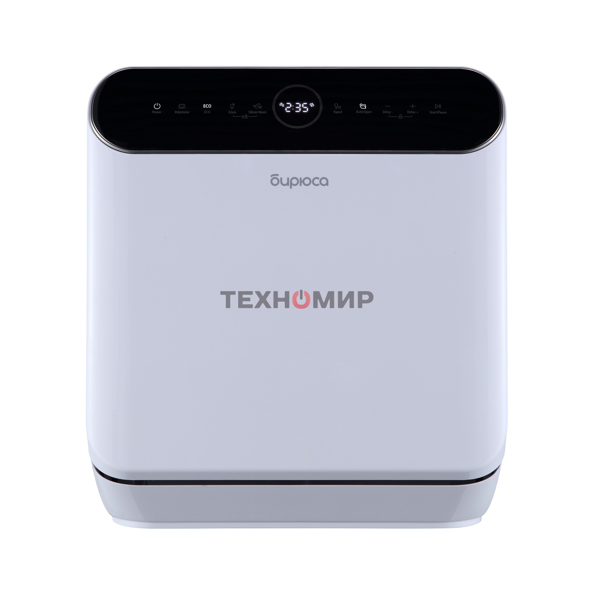 Посудомоечная машина Бирюса DWC-506/6 W, белый, 42 см, 3 компл., 58 дБ, класс A+