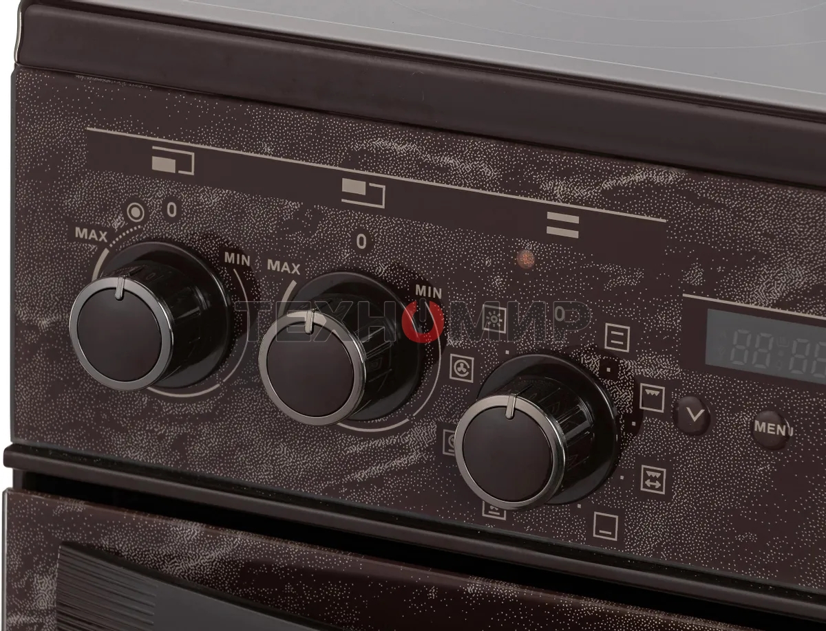 Плита газовая Gefest ПГ 6500-03 0054 коричневый, конфорок 4 шт, духовка 52 л, 60 см x 85 см x 60 см