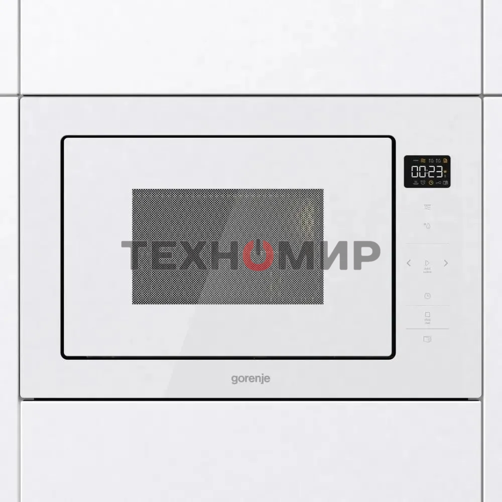 Микроволновая печь Gorenje BM251SG2WG 25 л, 900 Вт, белый (встраиваемая)