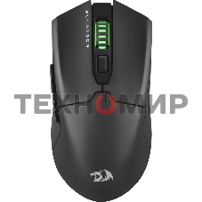 Мышь проводная игровая Redragon FYZU черная (USB, Pixart P3395, Huano, 6 кн., 26000 Dpi, RGb подсветка)