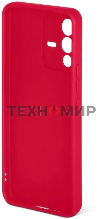 Чехол (клип-кейс) DF vCase-07 для Vivo V23 красный