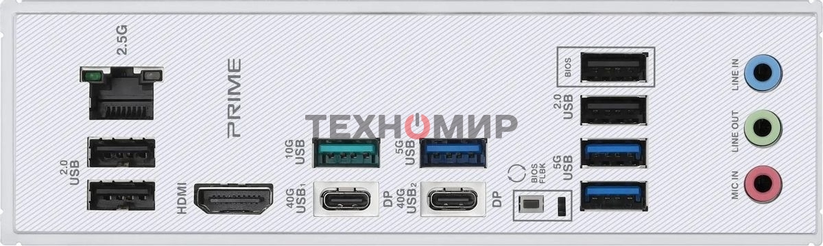 Материнская плата ASUS PRIME X870-P, AM5, AMD X870, 4xDDR5, 2xSATA, 4xM.2, 1xPCIe 5.0 x16, 2xPCIe 4.0 x1, 1xHDMI, 2xUSB-C, 1x 2.5Gb LAN, 4xUSB-A 3.2 Gen 1, 1xUSB-A 3.2 Gen 2, 4xUSB-A 2.0, 3x3.5 мм, 7.1, ATX