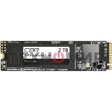 Накопитель SSD CBR Base SSD-002Tb-M.2-BS24b, 2Tb, M.2 2280, PCIe 3.0 x4, NVMe, R/W 3500/3100