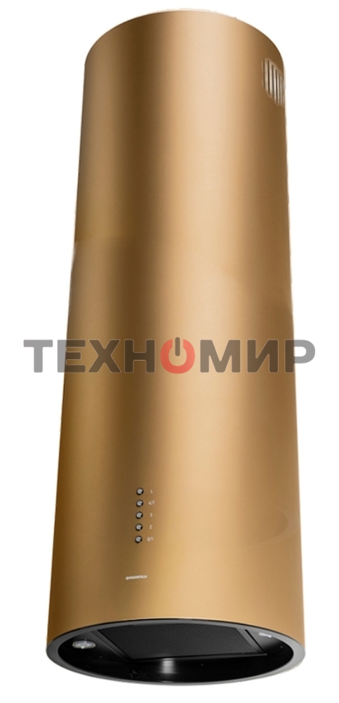 Вытяжка островная Maunfeld Lee Isla 39 золотой, 38 см, 1000 куб. м/ч, 52 дБ