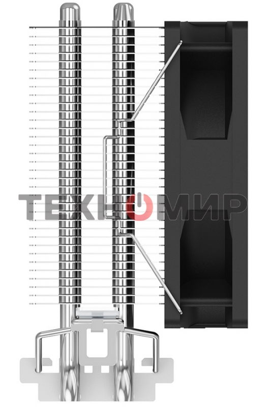 Кулер Cooler ID-Cooling SE-902-SD V3 черный 92мм алюминий+медь 2000rpm 23.1db 3-pin 95W 120мм