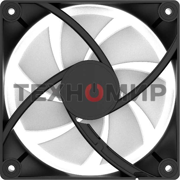 Вентилятор для корпуса Ocypus Delta F12 BK ARGb черный 120мм 2000rpm 4-pin