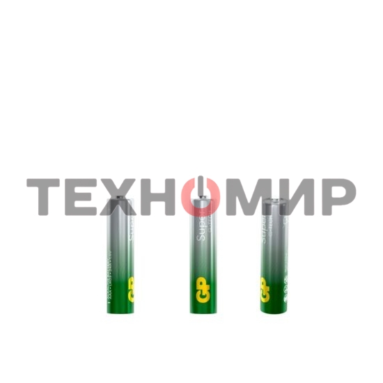 Алкалиновые батарейки GP Super Alkaline G-Tech 24А ААA - 40 шт. в пленке