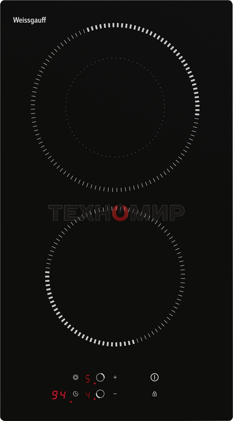 Индукционная варочная панель стеклокерамическая Weissgauff HV 312 BM