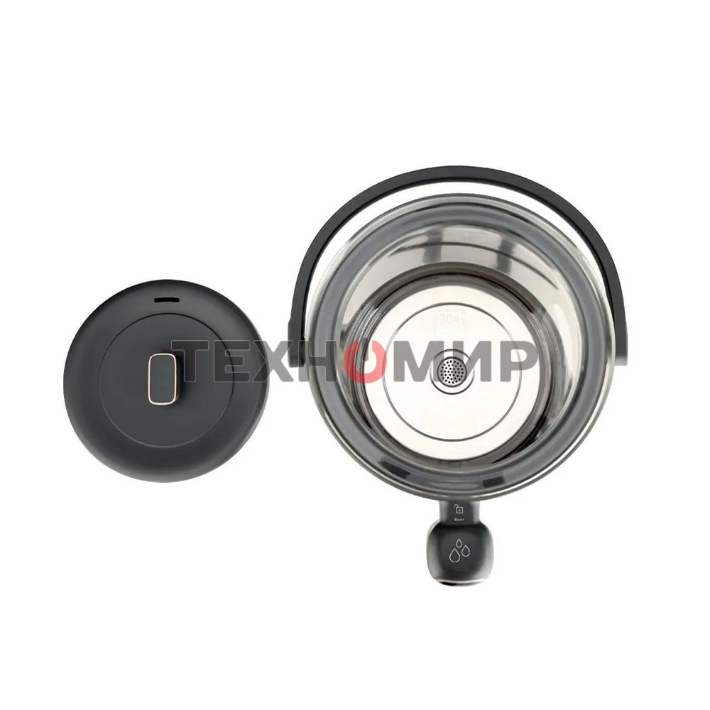 Термопот BQ TP314 черный, Мощность 1450 Вт, Объем 3 л, 6 температурных режимов, Электрическая помпа