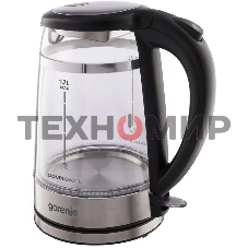 Чайник электрический Gorenje K17GDW 743902 черный