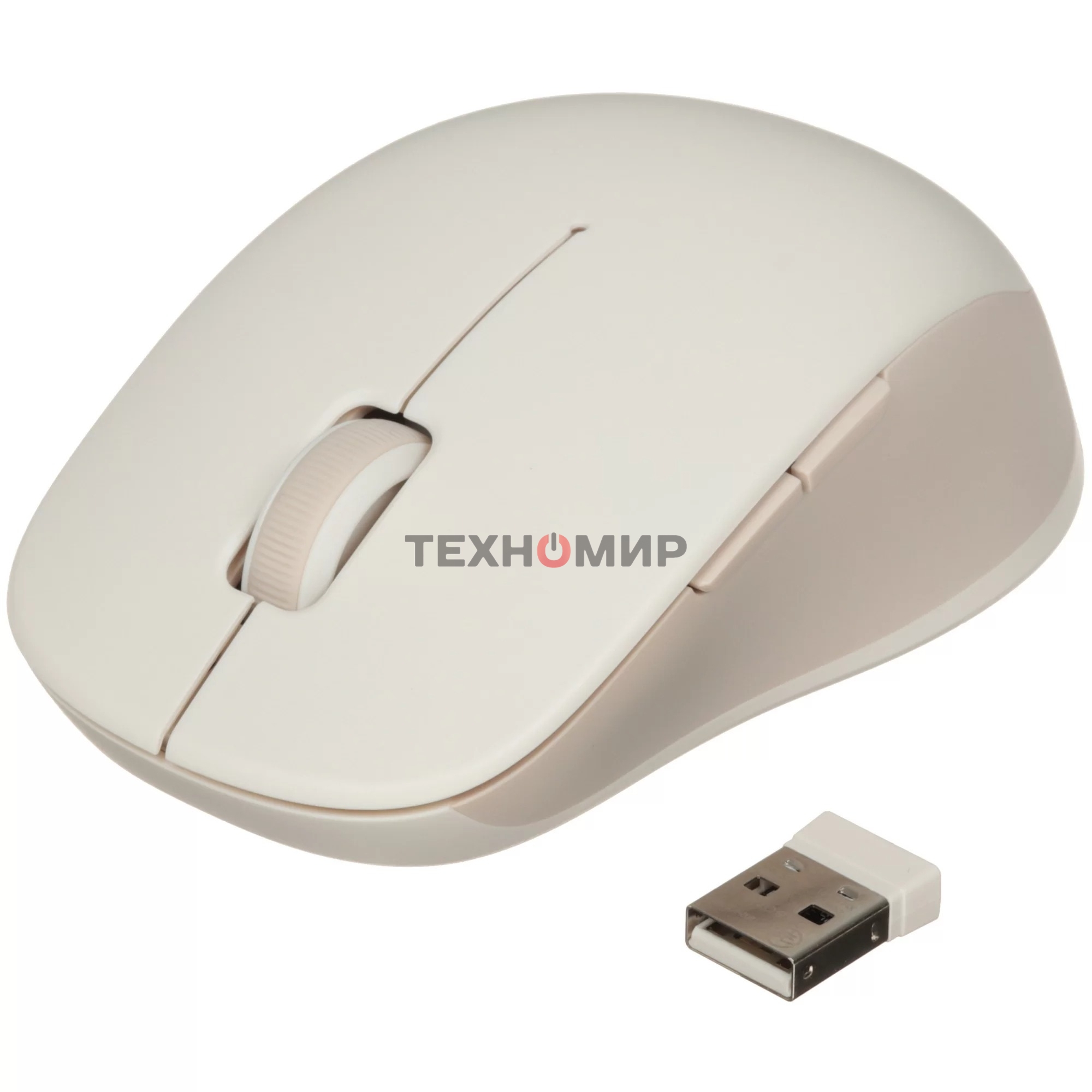 Мышь беспроводная Xiaomi Dual-mode Wireless Mouse 2 белый, 1200 dpi, радиоканал, Bluetooth, USB, кнопки - 5