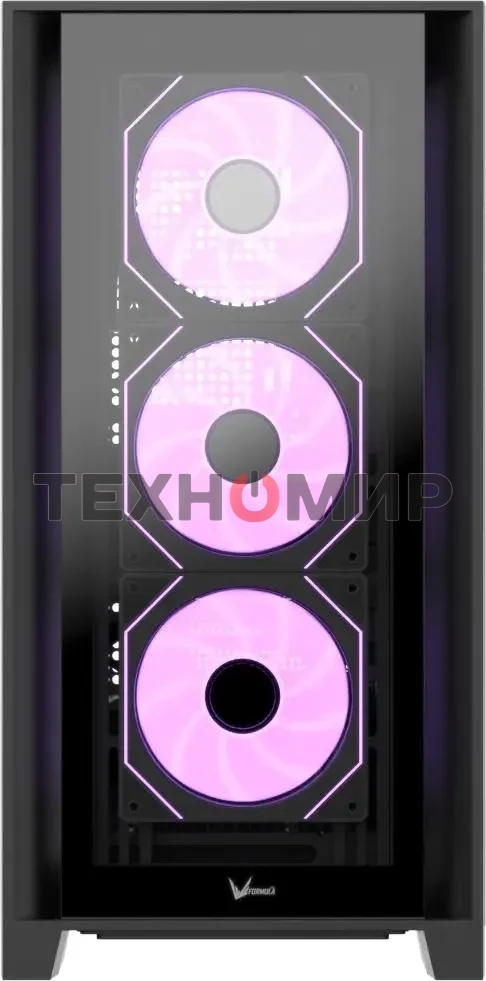 Компьютерный корпус AeroCool/Formula Air Power G8 черный без БП ATX 2xUSB 3.0 1xUSB3.1 audio bott PSU