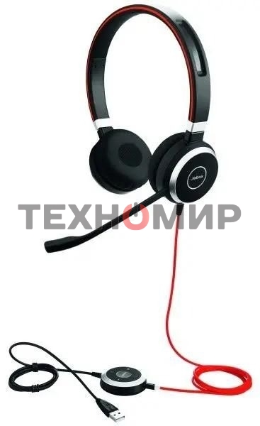 Гарнитура проводная Jabra EVOLVE 40 MS Stereo
