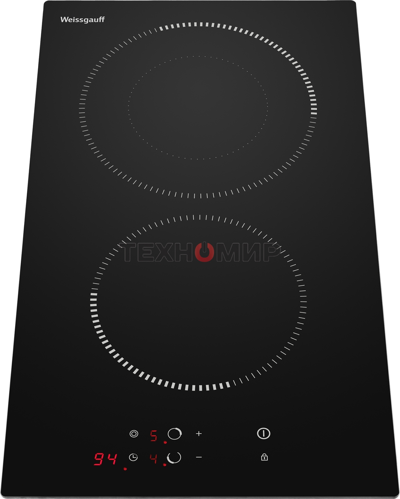 Индукционная варочная панель стеклокерамическая Weissgauff HV 312 BM