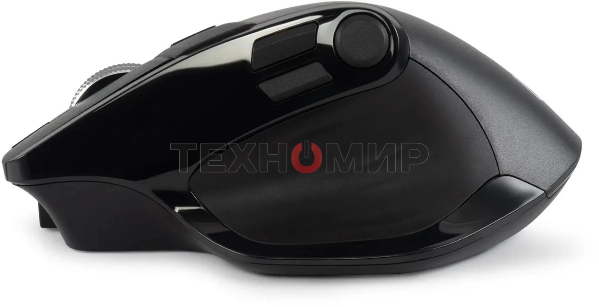 Мышь беспроводная Oklick 502MW черный, 2400 dpi, радиоканал, Bluetooth, USB, кнопки - 9