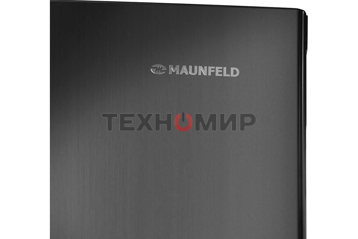 Холодильник Maunfeld MFF177NFSE нержавеющая сталь двухкамерный 263/170л морозилка сбоку, No Frost, Side by Side