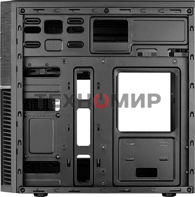 Компьютерный корпус Aerocool/Formula Cs-105, mATX, без БП, 187x361x355мм (ШxГxВ), USB 3.0 x1, USB 2.0 x1, металл 0,5мм, 120-мм вентилятор в комплекте, черный