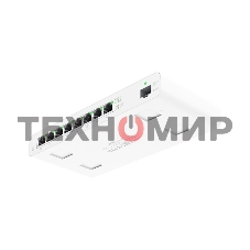 Коммутатор UISP Switch UISP-S PoE-коммутатор, 8х 1G RJ45, 1х SFP, раздача 110 Вт