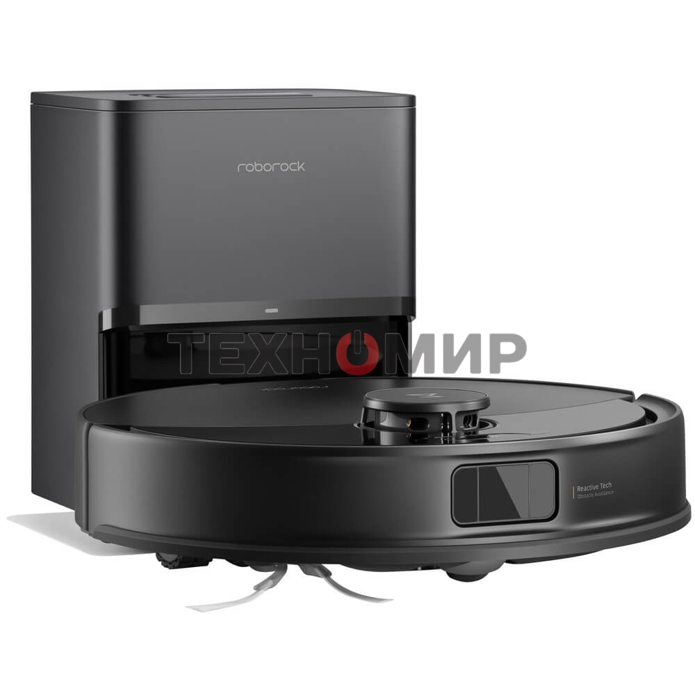 Пылесос-робот Roborock Q8 Max Pro Plus 45Вт черный (в компл.:1мешок)