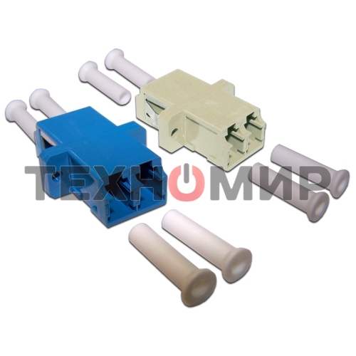 Адаптер оптический TWT LC, MM, дуплексный, корпус SC