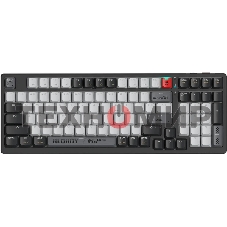 Клавиатура беспроводная механическая A4Tech Bloody WS98 USB черный/серый (WS98)